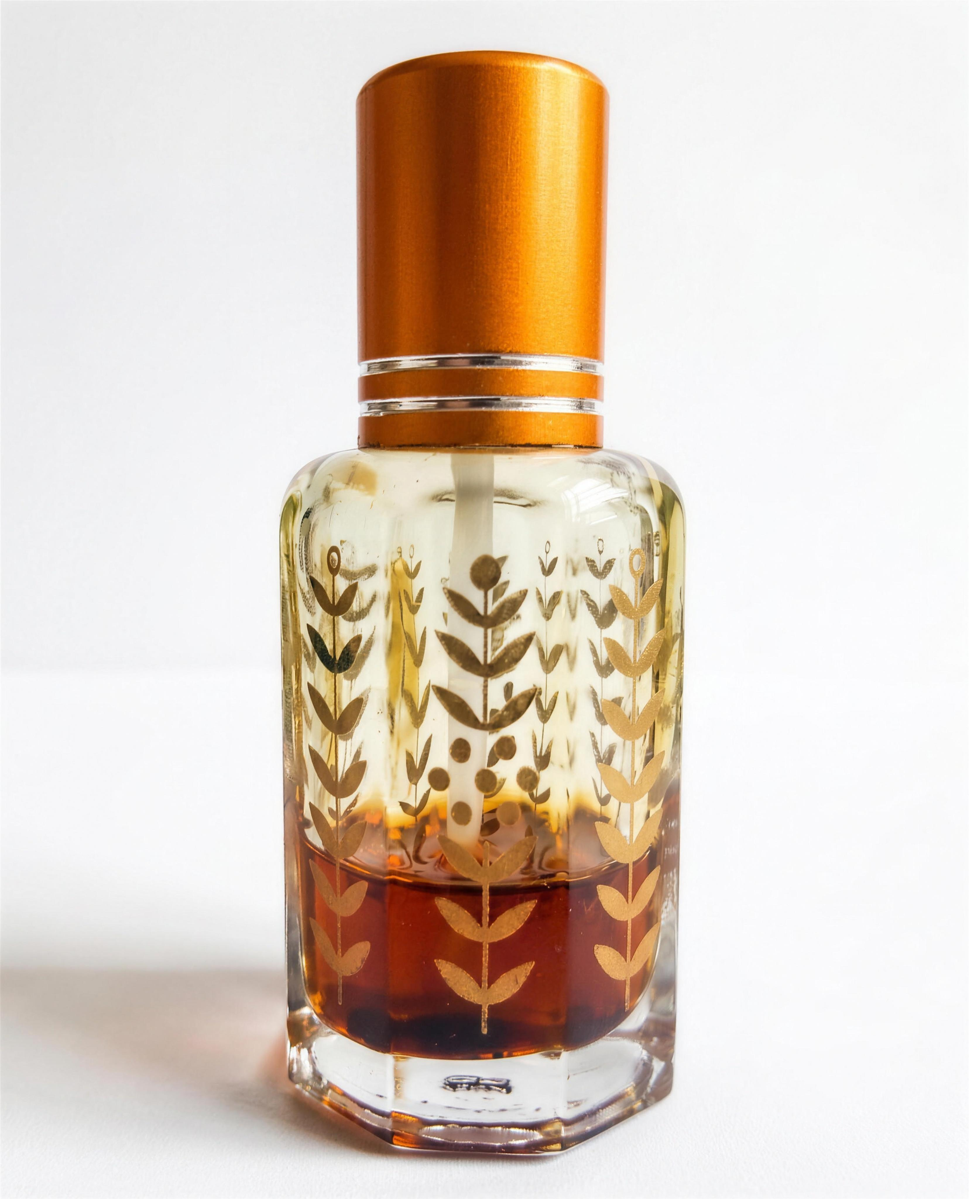 Oud au Chocolat Attar – handmade attar flacon, studio hero